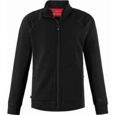 Rossignol Kid's 1/2 Zip Fleece Layer, Fleeces Junior Black